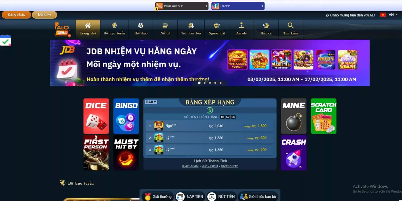Đăng ký Alo789 Chỉ Mất 1 Phút, Nhận Khuyến Mãi Khủng 3 Chương trình khuyến mãi chào mừng khi đăng ký Alo789